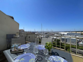 Appt moderne 6 pers avec piscine, clim, parking - Gruissan - FR-1-229-887